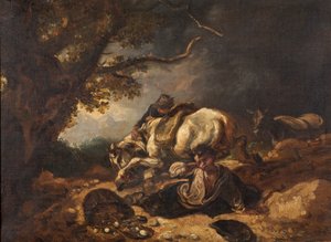 A Mishap to Market Eggs by Thomas Barker of Bath